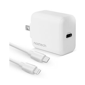 Naztech 20W Usb-C Pd Wall Charger & Usb-C To Lightning Cable